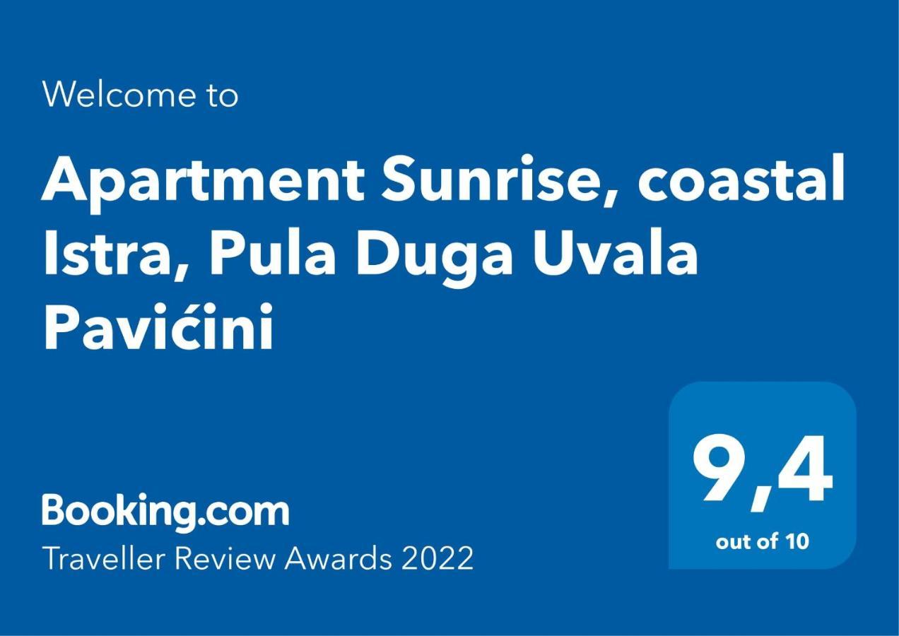 Apartment Sunrise, Coastal Istra, Pula Duga Uvala Pavicini Esterno foto